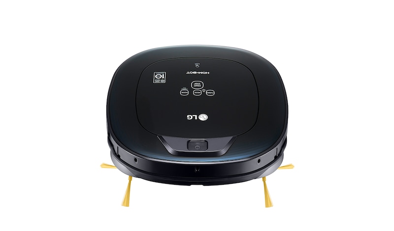 LG Ny robotdammsugare i ocean black färg med Smart Inverter Motor™ och ännu noggrannare rengöring i hörnen, VR8600OB